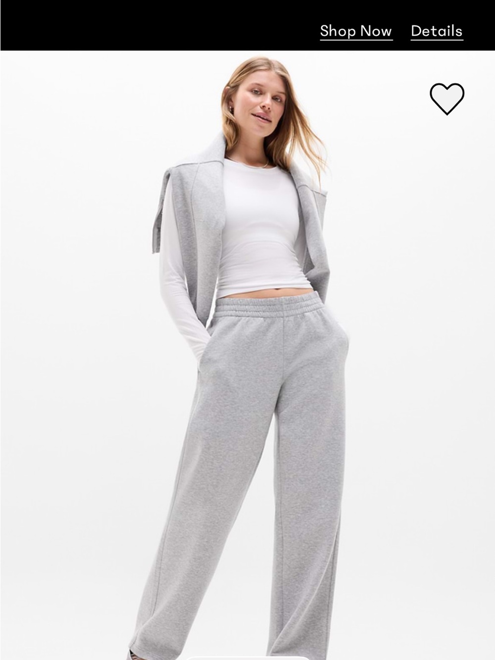 Athleta Form Fit Gray Elastic-Waist Sweatpants - Soft Cozy Bottoms